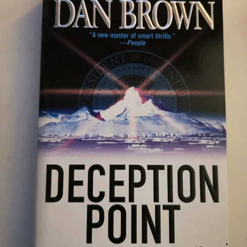 Dan Brown Deception Point paperback like new