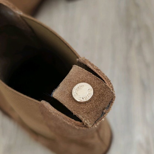 Sergio Bardi suede boots brown like new, size 39