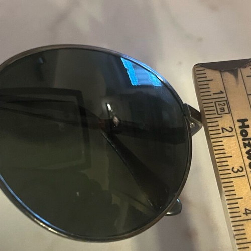 Byblos classic sunglasses like new, model 593 3121, black and grey