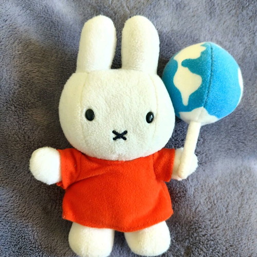 Miffy x UNICEF plush toy like new