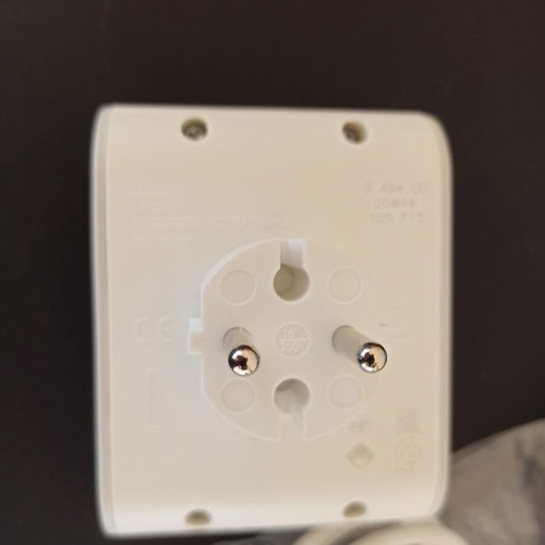 Power accessories new, set of 8 pieces with Legrand plugs and switch