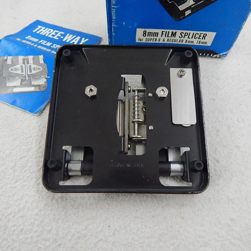 Three-Way 8mm Film Splicer for Super 8, 1960s, Japan