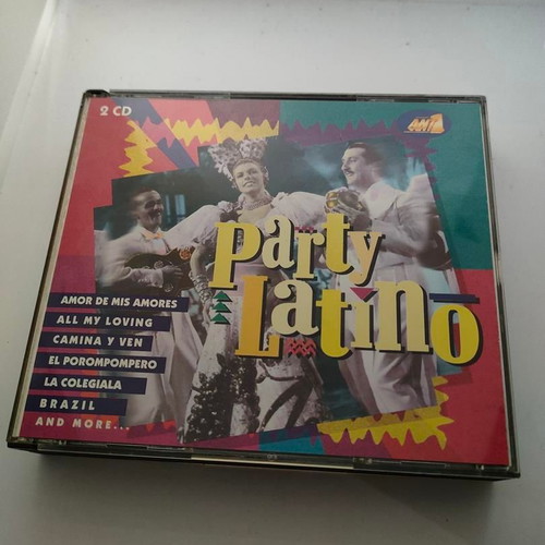 Party Latino double CD like new, Sakkaris Records 1993