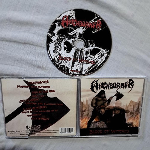 Witchburner Blood Of Witches CD used, metal