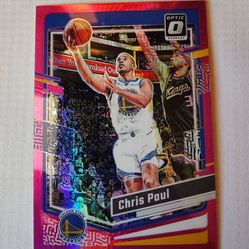 Chris Paul Hyper Pink Card 2023-24 Panini-Donruss Optic Basketball new