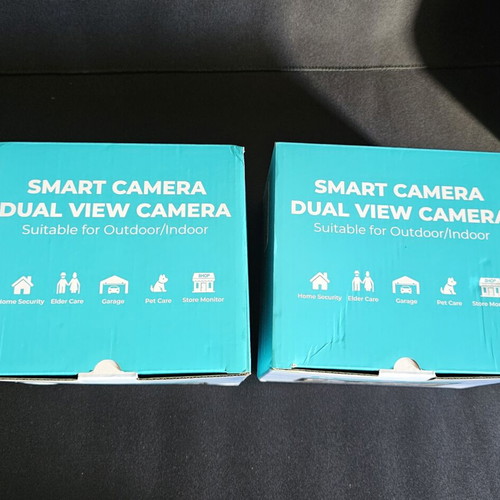 Security cameras double pack, new in packaging