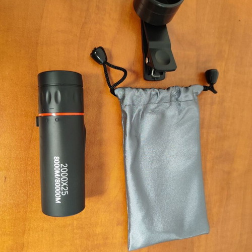 2000*25 HD Monocular Telescope for Mobile Camera like new