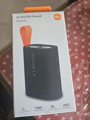 Xiaomi Pocket αδιάβροχο ηχείο Bluetooth 5W με διάρκεια μπαταρίας έως 10 ώρες μαύρο σφραγισμένο ολοκαίνουργιο