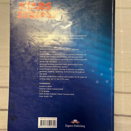 Stars & Stripes Coursebook used for Michigan Ecpe with answers