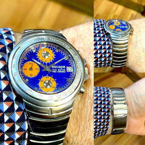 Escape PRC Chronograph 40mm waterproof 100m
