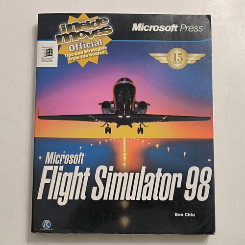 Strategy Guide Microsoft Flight Simulator 98 like new, in English