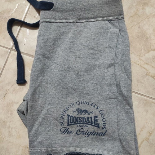 Lonsdale London women's grey bermuda shorts like new, size S-M