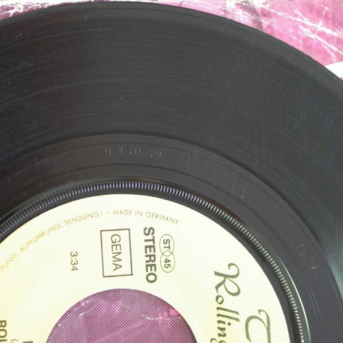 The Rolling Stones Miss You & Faraway Eyes 7'' vinyl used, rock