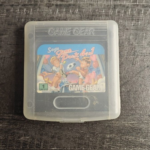 Sega Game Pack 4 in 1 Game Gear cartridge