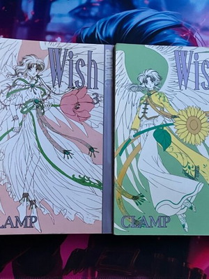 Wish πλήρες σετ Τόμοι 1–4 από CLAMP στα Αγγλικά, σαν καινούργιο
