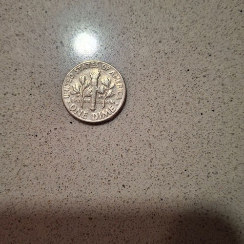 American coin used one dime 1974