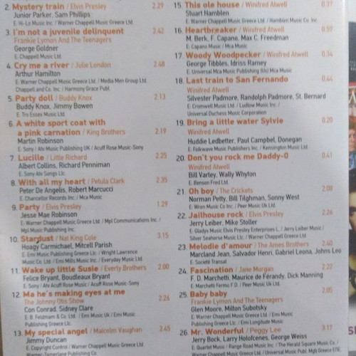 1957 CDs used, pack of 8 with greatest hits