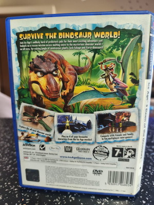 PlayStation 2 Ice Age 3 Dawn of the Dinosaurs game used with manual