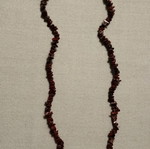 Necklace with semi-precious stones like new, unworn