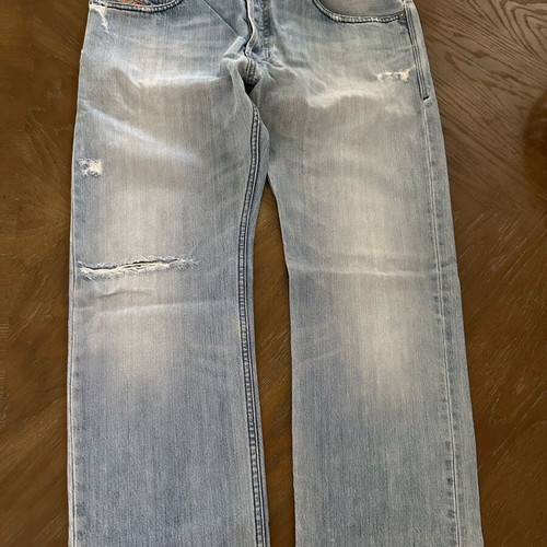 Diesel distressed jeans light blue size W32 used