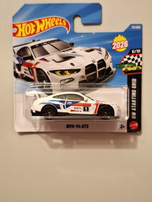 BMW M4 GT3 Hot Wheels car new