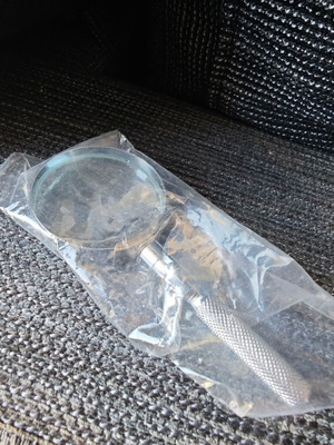 Magnifying glass new, box only