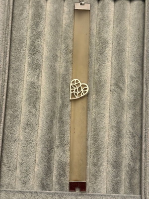 Βραχιόλι από καουτσούκ καινούργιο, ασημί, Jenavi