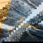 Jean σορτς EDC by Esprit σε μπλε με λουλουδάτες λεπτομέρειες, μέγεθος XS, σαν καινούργιο