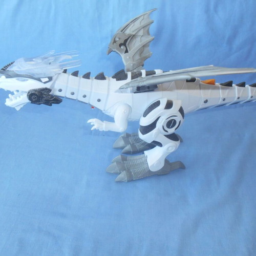 Electronic robotic Dinosaur toy used with sound and light
