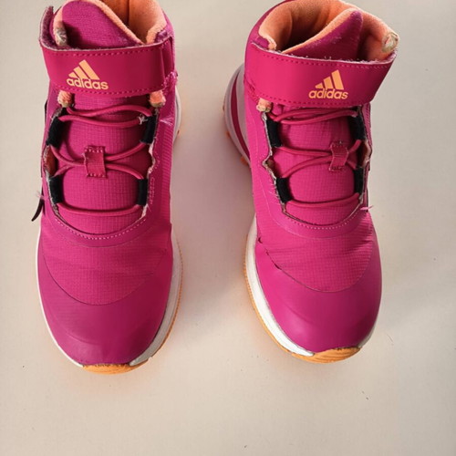 Adidas FortaRun Atr El K kids' shoes size 33 used, pink and orange