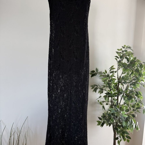 Natty maxi dress lace mermaid style with adjustable straps