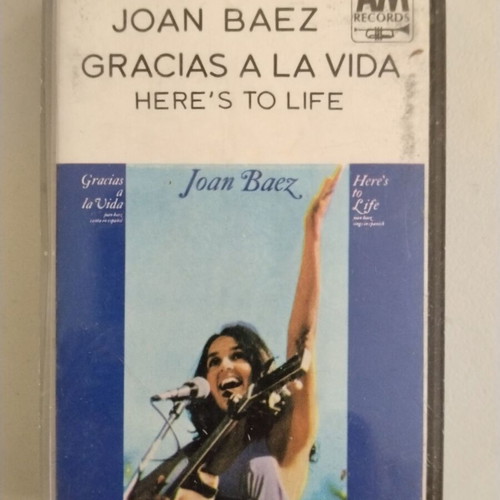 Joan Baez Gracias A La Vida Here's To Life cassette used