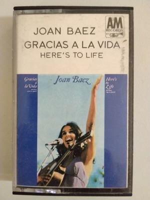 Joan Baez Gracias A La Vida Here's To Life cassette used