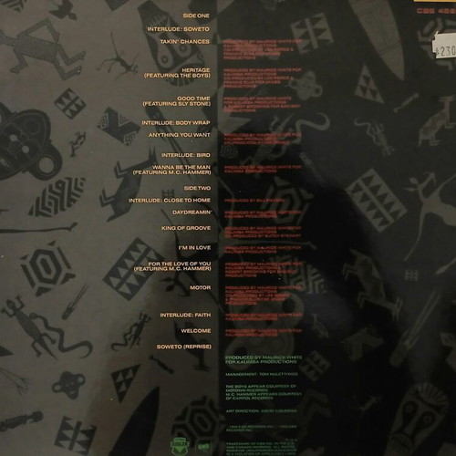 Heritage vinyl LP by Earth, Wind & Fire used