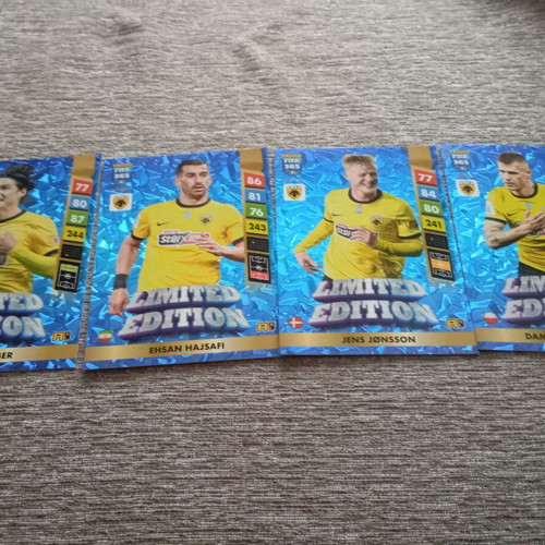 Panini FIFA 365 Adrenalyn XL 2025 AEK Limited Edition card set, 12 pcs