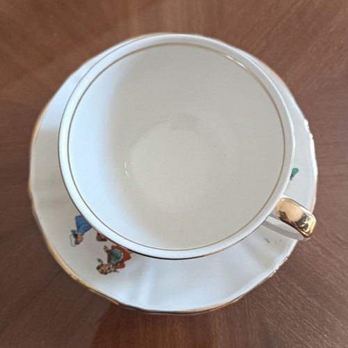 Villeroy & Boch porcelain children's dinnerware vintage used