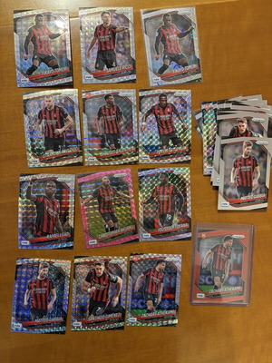 AC Milan lot with Zachary Athekame RC /149 Red Refractor like new