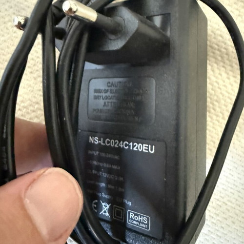 Charger with rare plug like new