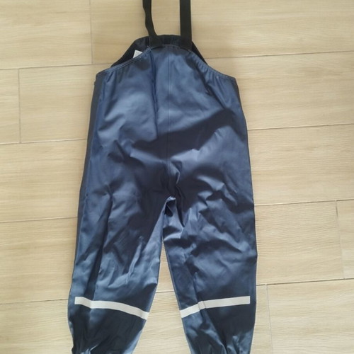 H&M waterproof pants used, blue, unisex