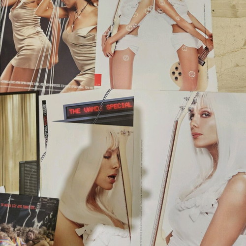 Despina Vandi Nitro 2004 magazine scraps used