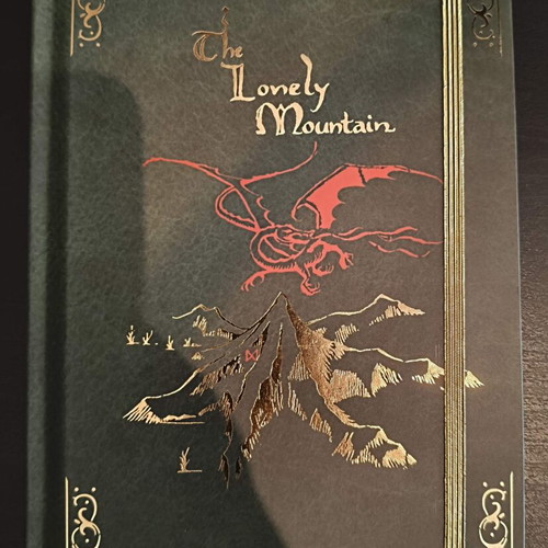 The Hobbit The Lonely Mountain A5 notebook