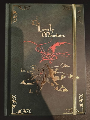 The Hobbit The Lonely Mountain A5 notebook