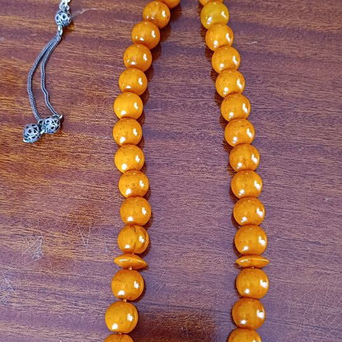 Mastic Worry Beads used, collectible, over 80 years old