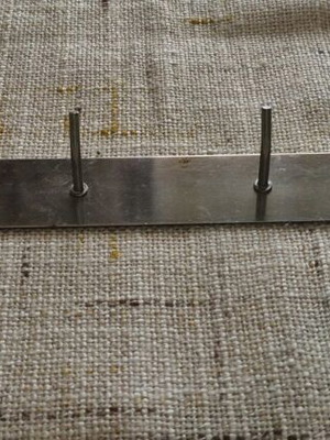 Metal hanger with 6 hooks used