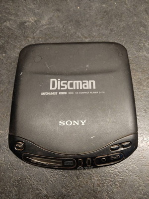 Diskman Sony D-131 μεταχειρισμένο, μόνο για επισκευή ή ανταλλακτικά
