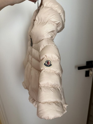 Moncler Odile Nylon Down Jacket like new, size 3-6 months, light pink