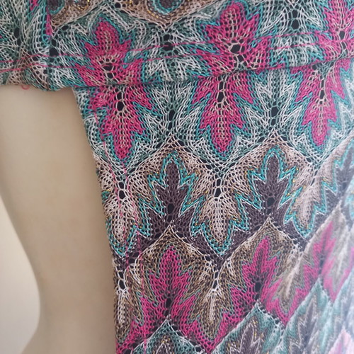 One-piece swimsuit new with jacquard knit fabric, size XS