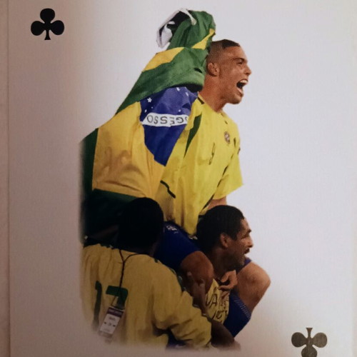Ronaldo Mundial 2002 Collectible Card like new