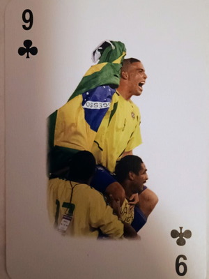 Ronaldo Mundial 2002 Collectible Card like new