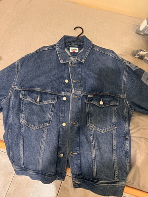 Tommy Jeans Jean Jacket σαν καινούργιο, μέγεθος S, baggy fit, μπλε